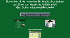 Desktop Screenshot of grafdoktor.hu